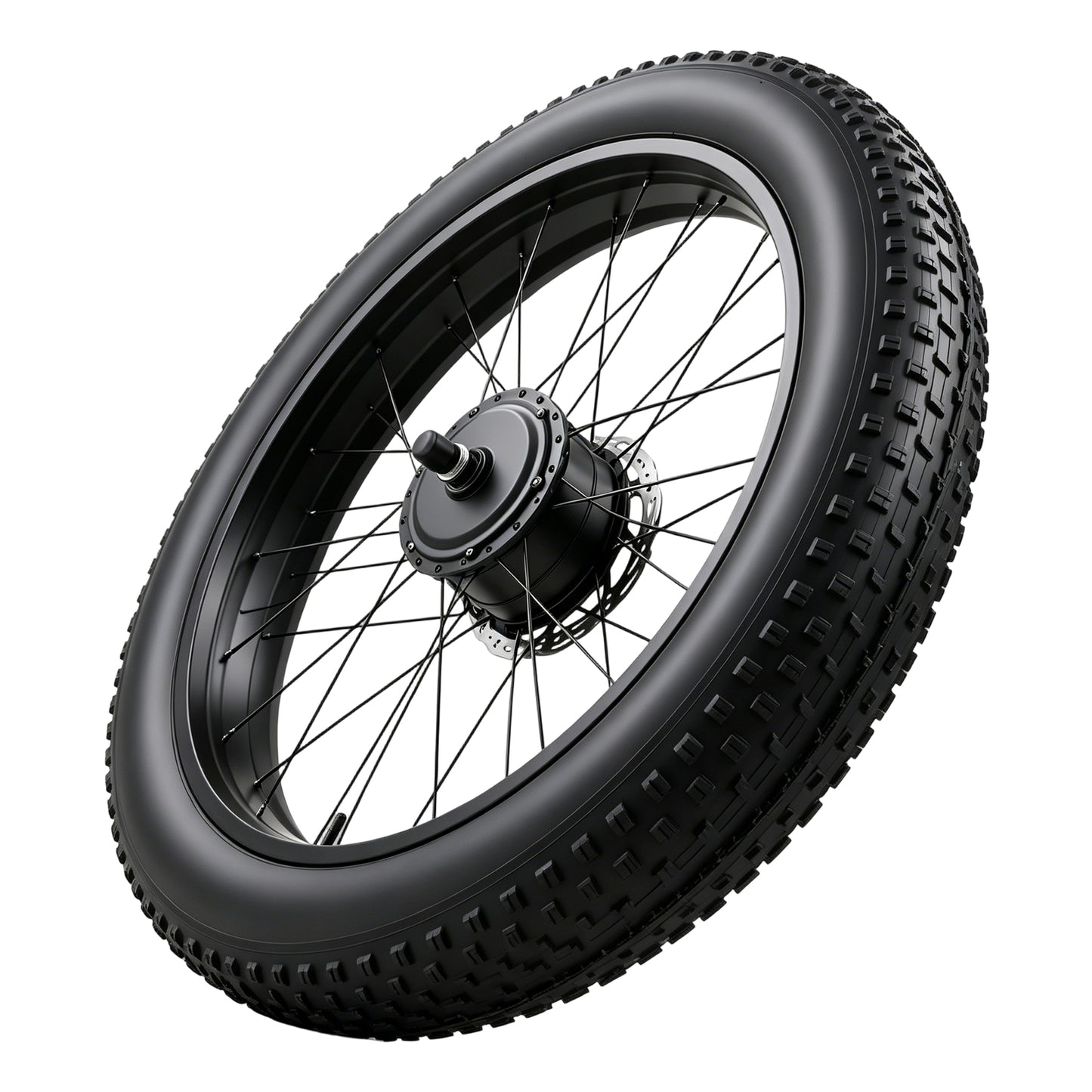 CTVVXXC Complete EBike Front Wheel Assembly