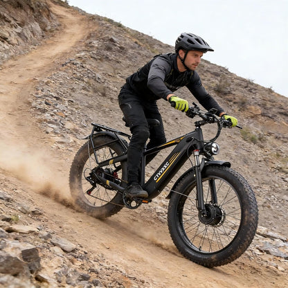 CTVVXXC 6000W Dual Motor Fat Tire Ebike Integrated Battery