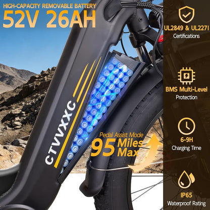 CTVVXXC C9 Pro Electric Bike