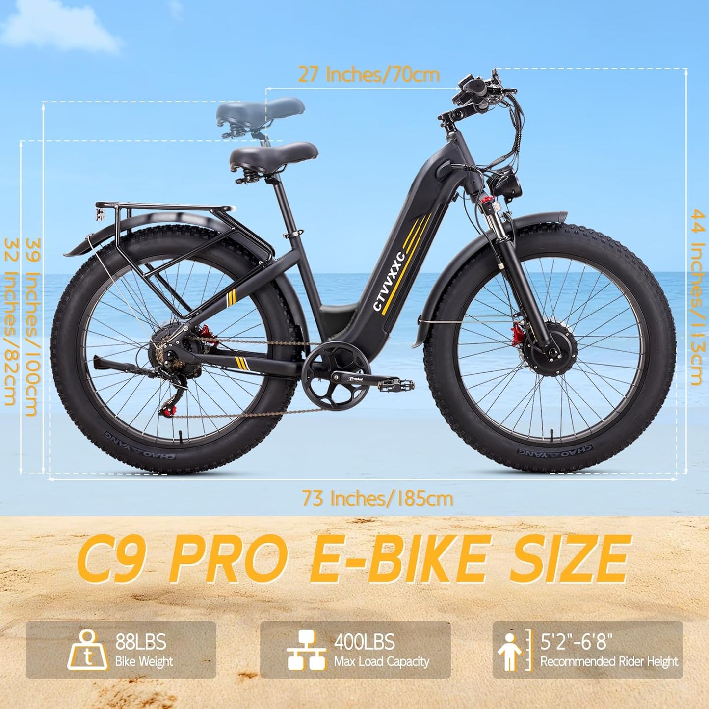 CTVVXXC C9 Pro Electric Bike