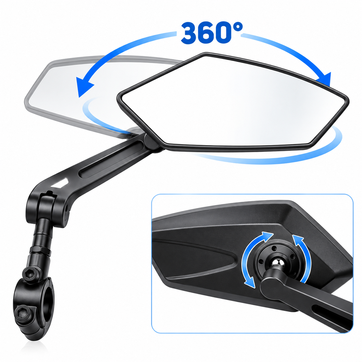 CTVVXXC Ebike Mirrors for All Models