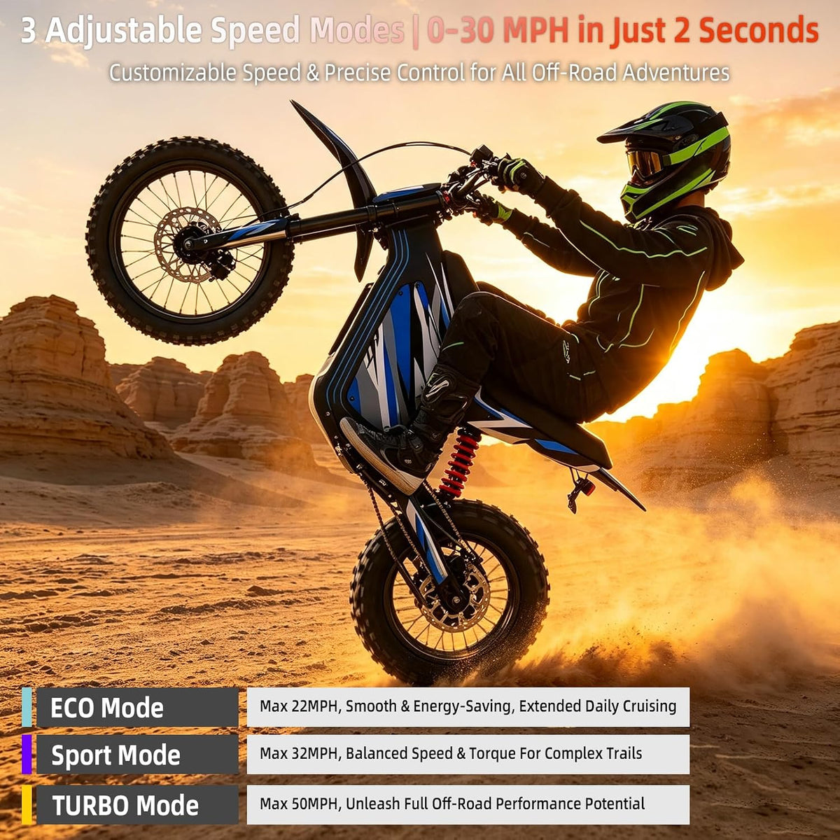 CTVVXXC G300 SE Ultra Electric Dirt Bike for Adults