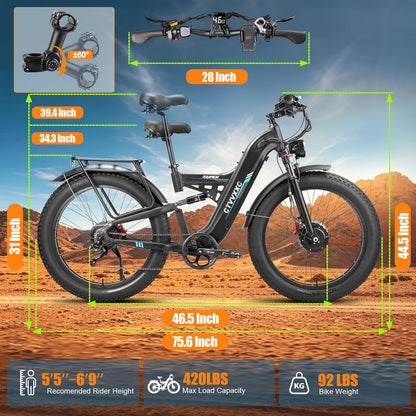 CTVVXXC V9 Pro Electric Bike