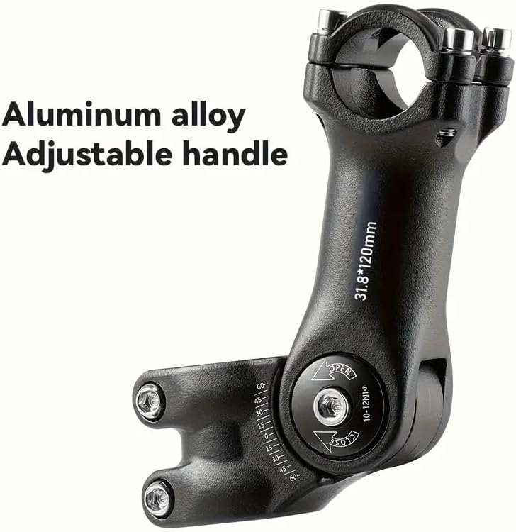 CTVVXXC 31.8mm Adjustable Bike Stem