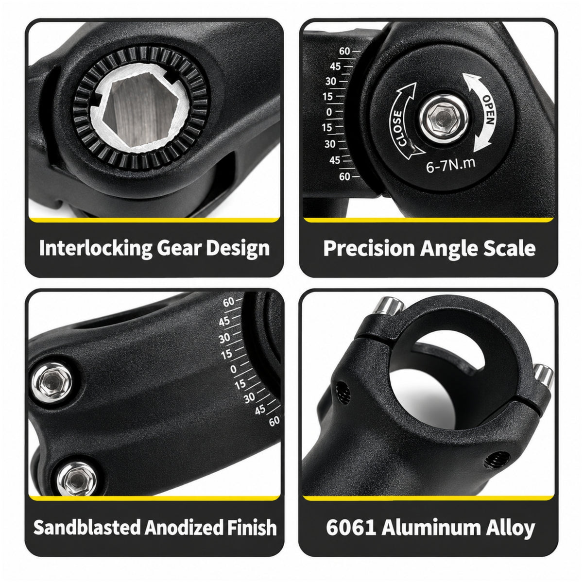 CTVVXXC Extended Adjustable Ebike Stem for All Models