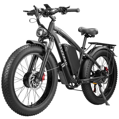 CTVVXXC 6000W Dual Motor Fat Tire Electric Bike