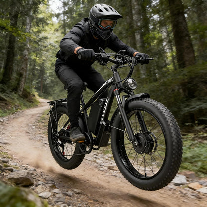 CTVVXXC 9000W Dual Motor Fat Tire Electric Bike