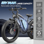 CTVVXXC 6000W Dual Motor Electric Bike